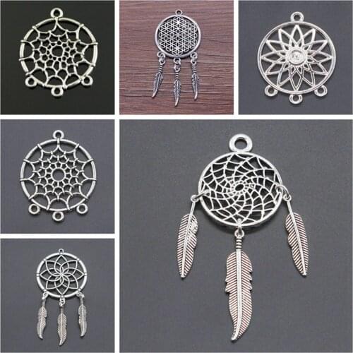 Malzahar Dreamcatcher Charms diy jewelry bracelet charms for jewelry making kit accessories