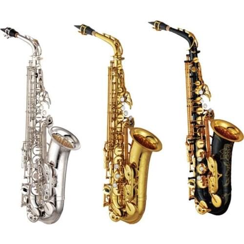 Made in Japan 875EX Professional Alto Drop E Saxophone Gold Alto Saxophone with Band Mouth Piece Reed Aglet More Package mail