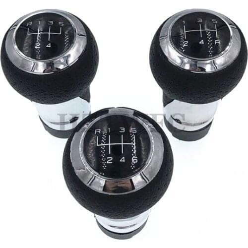 5 6 Speed Gear Car Shift Gear Knob Black For Audi A4 S4 B8 8K A5 8T 8F Q5 8R S Line 2007 2008 2009 2010 -2015