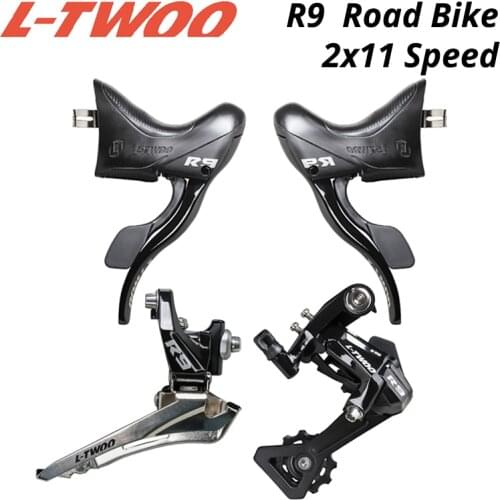 Ltwoo R9 Road bike 11S Group 2x11 speed 22S ST SHIFT LEVER right left REAR DERAILLEUR Front clamp SHIMANO 5800 6800 R7000 R8000