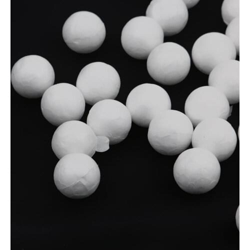 200pcs 10mm Modelling Styrofoam Foam Ball Sphere DIY Decoration Kids Craft