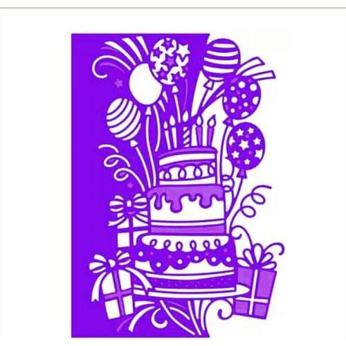 Cake greeting card decoration Metal Cutting Dies for DIY Scrapbooking Album Paper Cards Decorative Crafts Embossing Die Cuts