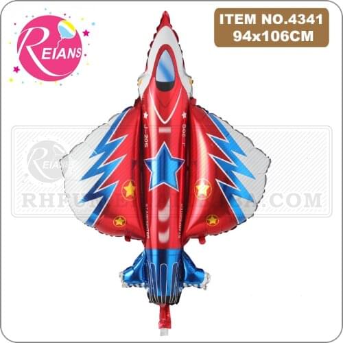 Airplane Foil Balloons Plane Globos Aircraft Air Balloons Birthday Party decorations kids Inflatable toys Childrens Day Gifts