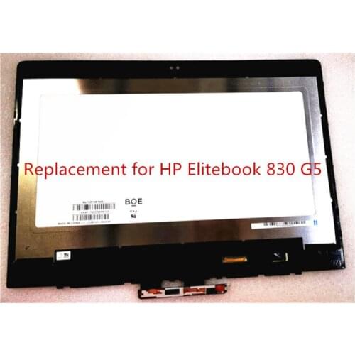 For HP EliteBook x360 830 G5 LCD display with Touch Screen Assembly L56434-001 L56435-001 13.3" FHD 1920X1080