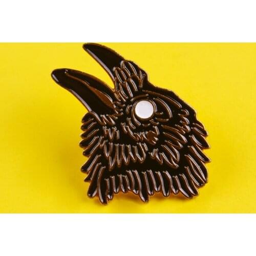 Anime Icons Owl Pin Metal Badges Cartoon Brooches Parrot Denim Lapel Pins Badge Jewelry Gifts Pins for Backpac Jean Jacket