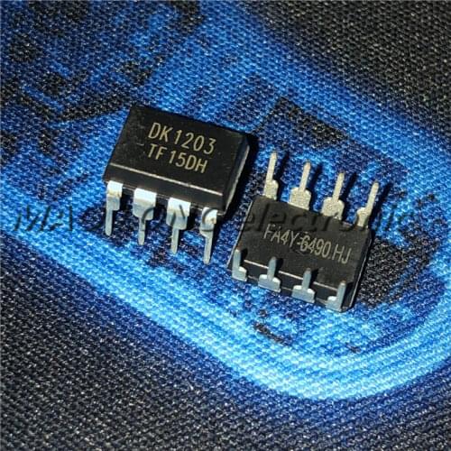 10PCS/LOT DK1203 DIP-8 DIP Low power off line switching power supply control chip DIP8 THX203 In Stock new original