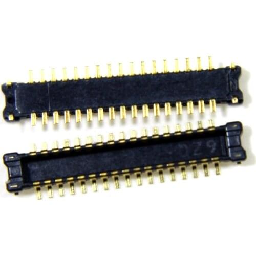 10pcs/lot LCD FPC Plug Connector For Samsung Galaxy A10 A105F sm-a105fn/ds on motherboard