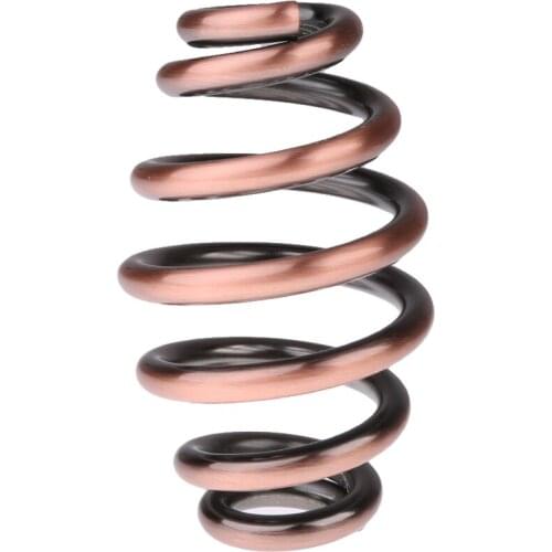 2 Piece Motorcycle 3" Barrel Coiled Solo Seat Springs For Bronze