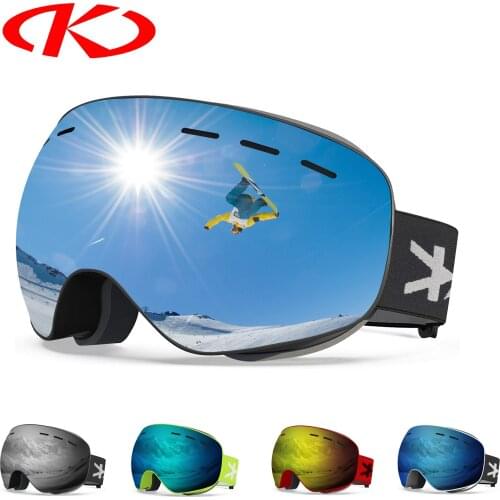 2020 Brand ski goggles UV400 Anti-fog Windproof Eyewear Snow Skiing Snowboard double layers Outdoor Protection Snowboard goggles