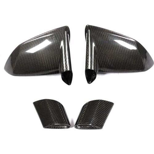4pcs/set Carbon Fiber car side Mirror Covers for Lamborghini Gallardo 2008-2014(Not for Superleggera 2008)