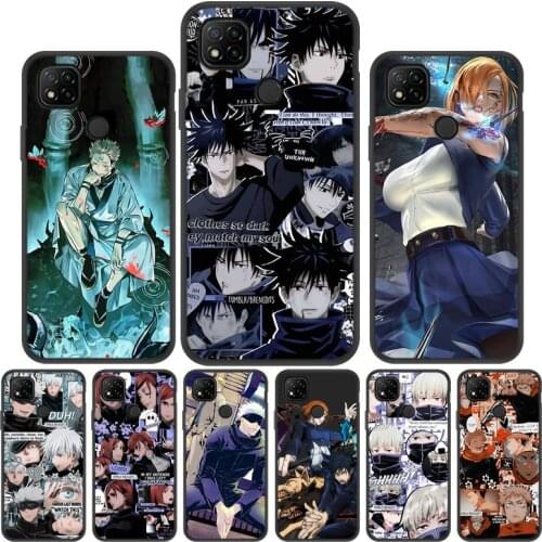 Jujutsu Kaisen Anime Case For Xiaomi Poco X3 NFC X3Pro X 3 Pro Cover Silicone Coque Poco F3 M3 X2 F2 Pro Pocophone F1 Fundas
