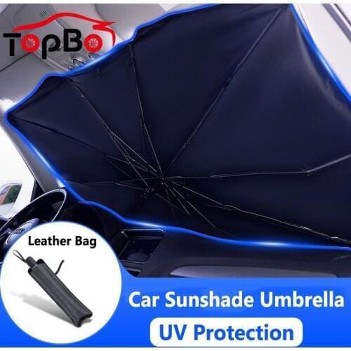 Auto Parasol Sunshade Covers Car Sun Shade Umbrella Front Windshield Sun UV Protector Windscreen Cover Accessories