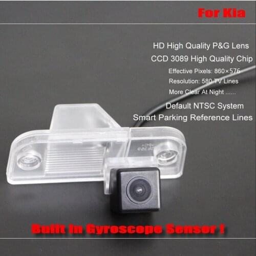 Auto Rear Camera For Kia Grand Carnival 2014-2016 Backup Reverse Intelligent Parking Tracks NTSC RCA AUX HD SONY CCD CAM
