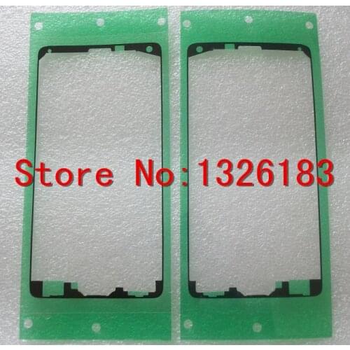 DHL free ship ,1000pcs/lot,Original new For Samsung Galaxy Note4 N910F N910 N9100 N910P front Bezel Frame Plate Adhesive Sticker