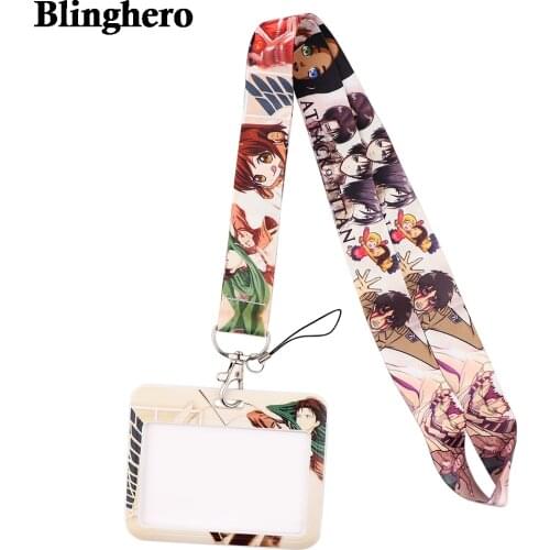CB666 Anime Neck Strap Lanyard for Key ID Card Mobile Phone Straps USB Badge Holder Hang Rope Lariat Lanyards