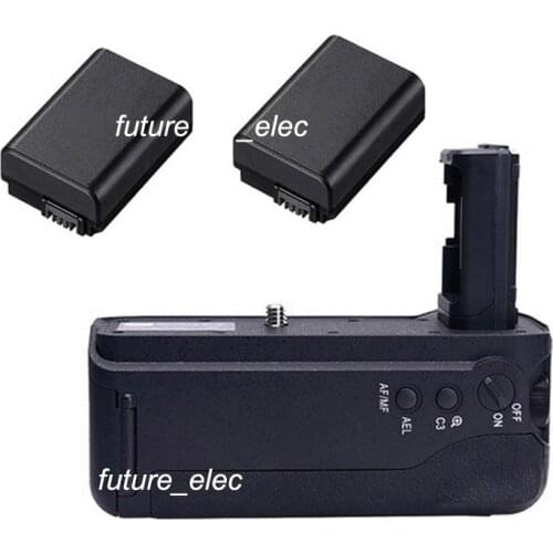 Battery Hand Handle Grip Holder Pack Vertical Shutter For Sony Alpha A7II A72 A7MII A7M2 A7RII A7R2 as VG-C2EM +2 NP-FW50 NPFW50