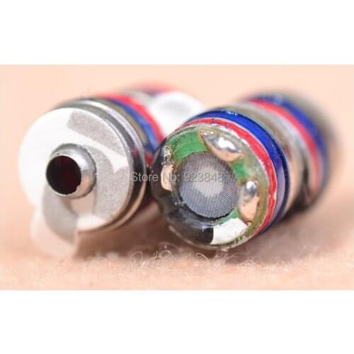 Ie800 7mm speaker unit with tuning hole sound mouth Dual Dynamic Composite Unit Bass resolve good 2pcs