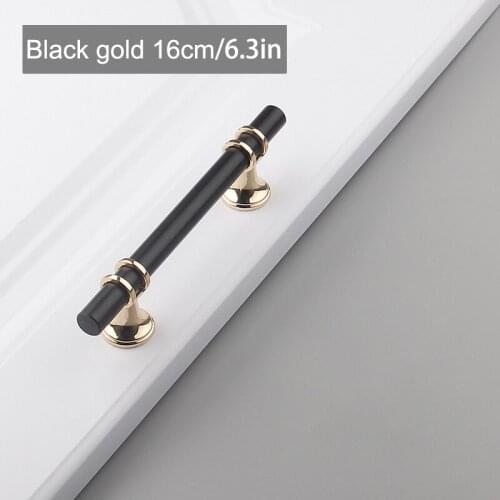 Aluminum Alloy Door Handle Convenience Modern Simple Door Pull Handle For Drawer Kitchen Cupboard Cabinet JS22