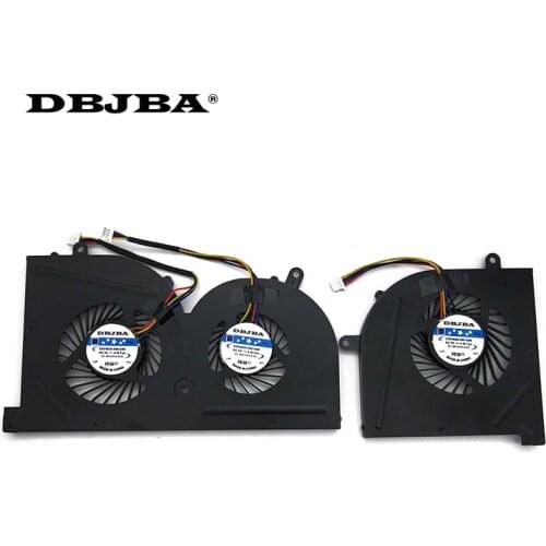 New CPU+GPU Fan FOR MSI GS63 GS63VR GS73 GS73VR MS-16K2 MS-17B BS5005HS-U2L Cooling fan