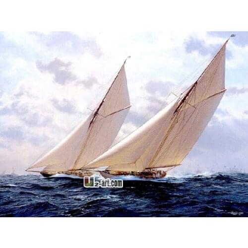 Canvas Prints (Sail Boats) Home supplies gift oil painting modern art picture prints on canvas for sale Dd-5-JW-(283)
