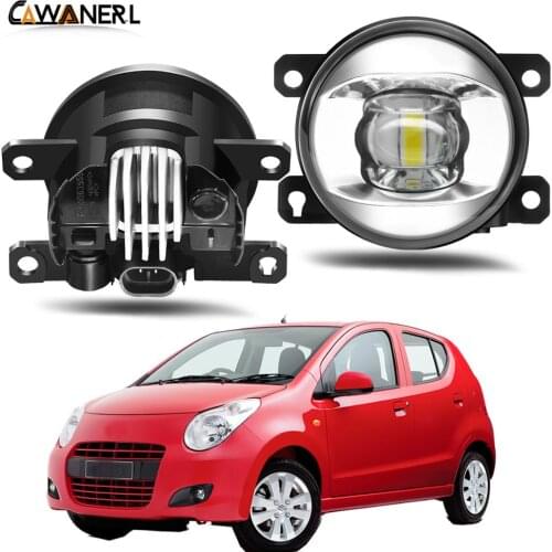 Fog Light Assembly Car Right + Left LED Lens Fog Lamp Daytime Running Light 30W H11 12V For Suzuki Alto V GF Hatchback 2009-2015