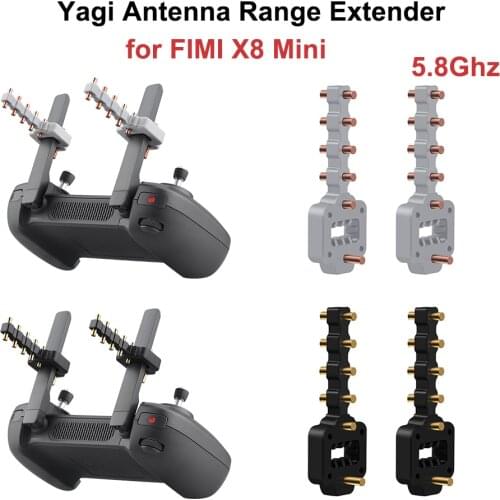 Remote Controller Yagi Antenna Signal Booster Strengthen for FIMI X8 Mini Mavic 2 Pro Zoom Spark Air FIMI X8 SE 2020 Accessory