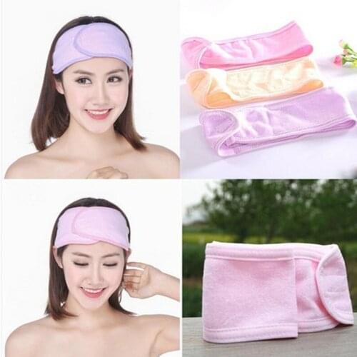 Adjustable Makeup Hairband Headband for Wash Face SPA Facial Hair Bands Makeup Face Washing Headband Hairdo Headwrap Hair Access