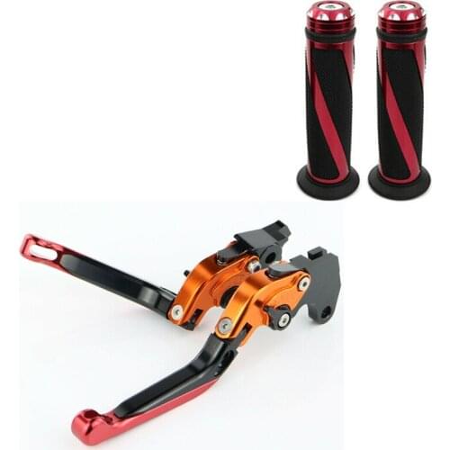 Fit For HONDA CBR1000RR CBR 1000RR 2004 2005 2006 2007 CNC Folding Foldable Extendable Clutch Brake Levers and Handlebar Grips
