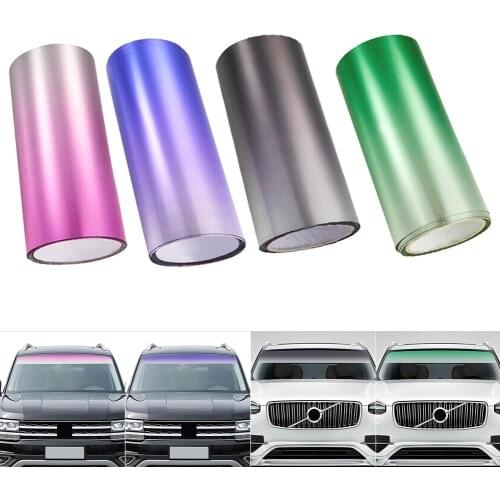 Car Window Sun Visor Strip Tint Film Front Windshield Protect Shade Sticker DIY