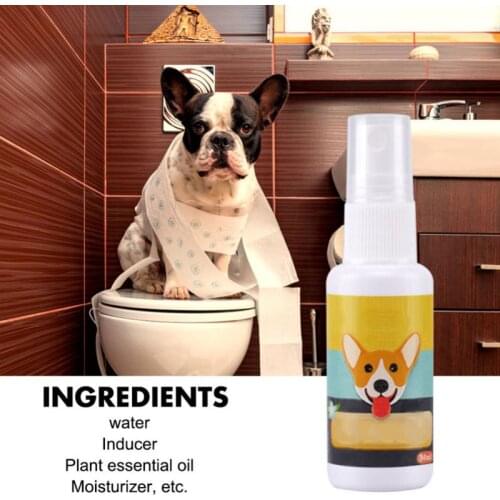 30ml Pet Dog Spray Inducer Dog Toilet Training Puppy Positioning Defecation Pet Potty Training Spray Effective Targeting liquids