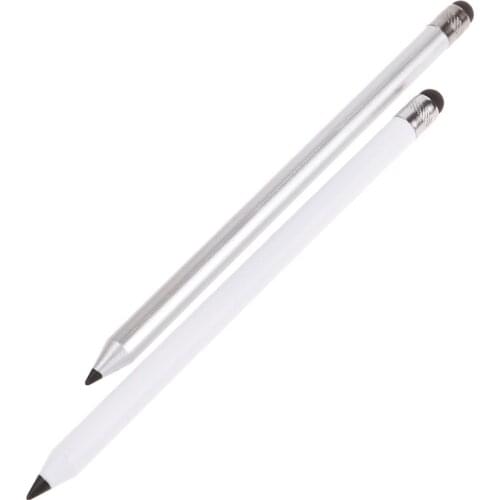 Dual Head Touch Screen Stylus Pencil High Quality Capacitive Capacitor Pen For i-Pad For Samsung Phone Tablet PC Accessories 1PC
