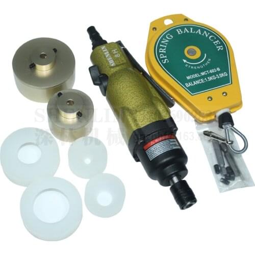 Capping machine 80kg torque pneumatic bottle capping tool screwing capper, manual capping machine, aircrew driver bottle chuck
