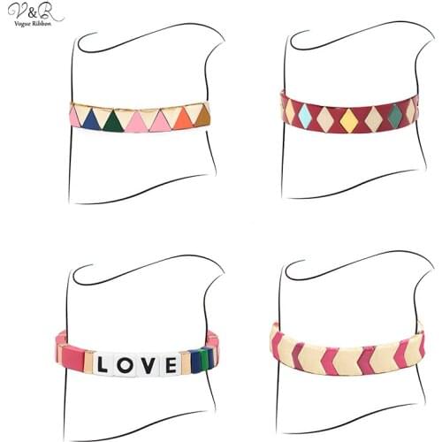Vogue Ribbon Rigid Bracelets