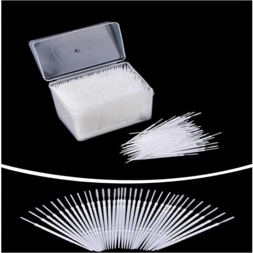 1100 Pcs/Box White Interdental Brush Double-Head Brush For Teeth Cleaning Toothpick Oral Care Tool Toothpick Dental Floss