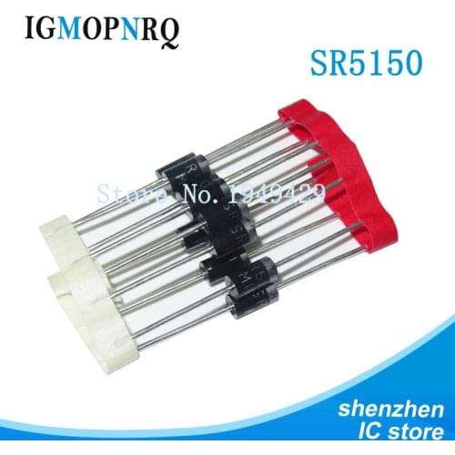 10pcs SR5150 SB5150 MBR 5150 Schottky diode 5A 150V