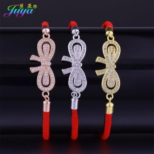 2020 Classical Bowknot Jewelry Supplies Gold//Rose Gold Bowknot Charm Bracelets Women Girl Adjustable Rope Chain Bracelets