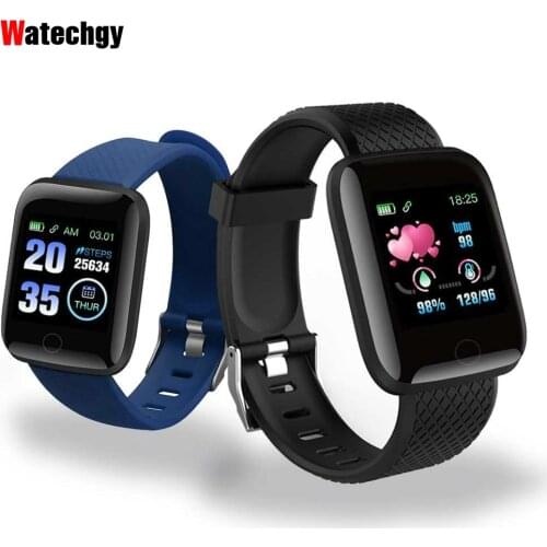2020 D13 Smart Watches 116 Plus Heart Rate Watch Smart Wristband Sports Watches Smart Band Waterproof Smartwatch Android A2 IWO
