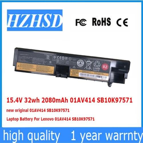 15.4V 32wh 2080mAh 01AV414 SB10K97571 new original Laptop Battery For Lenovo E570 SB10K97574 (20H5A01RCD) 01AV417 E575