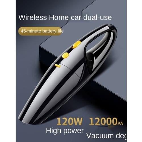 Cordless Vacuum Cleaner Car and Home Dual-use USB Charging Small High-power Handheld Cleaner