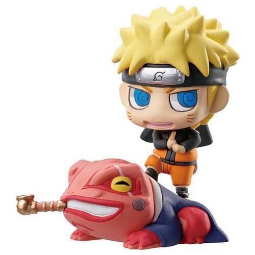 Anime Naruto Sasuke Kakashi Gaara Bomb Repellent Eye Action Figure Toy Model Decoration Childrens Gift Collection 6 piece set