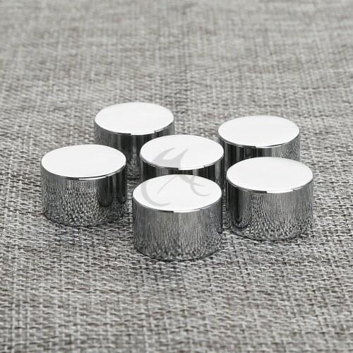 Chrome 9/16" Hex Bolt Covers For Harley Universal Electra Glide Iron883 Fat Bob