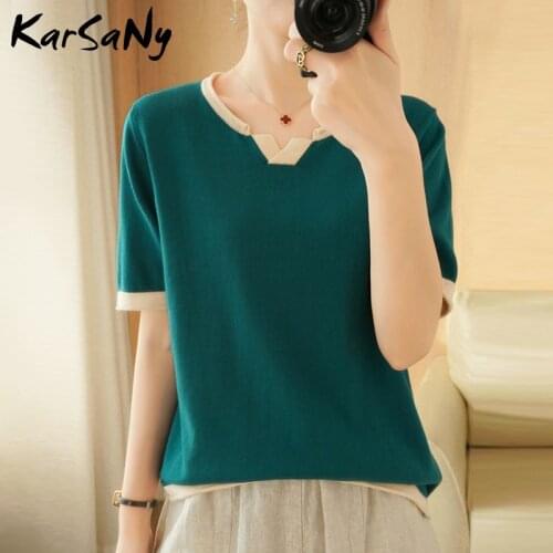 KarSaNy Women's Short T-shirts