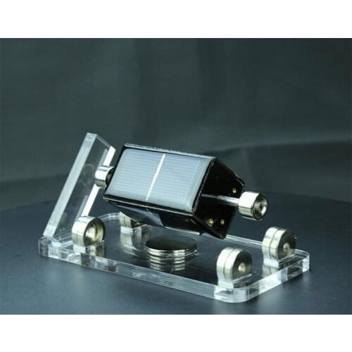 Mendocino Magnetic Suspension Solar Brushless Motor Engine Model Kids Educational Small Invention Toy Creative Decoration