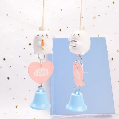 Bunny Kawaii Room Decor Wind Chimes Home Bedroom Room Garden Outdoor Decoration Adornos Para Casa Kids Room Decoration
