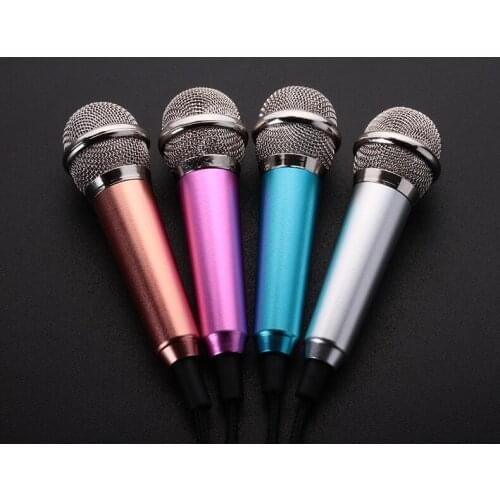 Mobile phone computer karaoke sing recording broadcast microphone sing record mini microphone