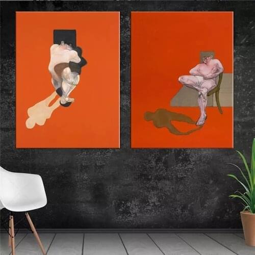 Minimalist Abstract Style Character Wall Art Canvas Painting Nordic Posters and Prints Wall Pictures for Living Home Decoration