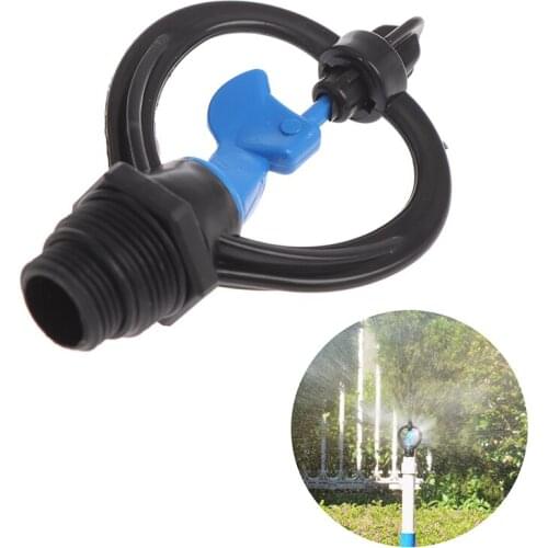 1/2" 3/4" Garden lawn Irrigation 360 Degree Rotary Nozzle Sprinkler