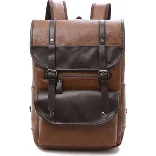 Weysfor Vogue Travel Bag Men Women Fashion PU Backpack Casual Sports Backpack Shoulder Bag Large Capacity Backpack School Bags