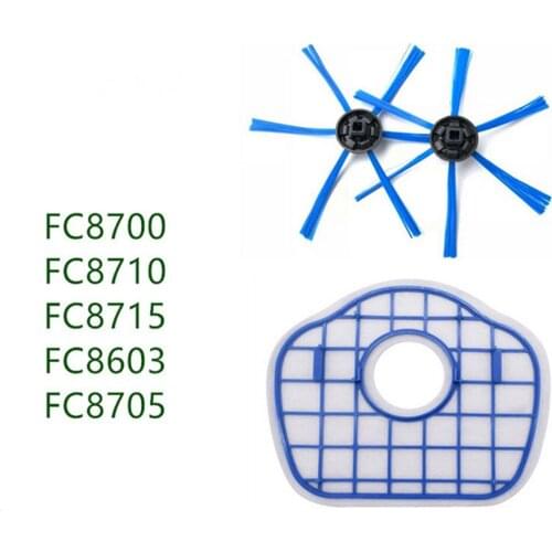 For Philips FC8700/FC8710/FC8715/FC8603 Spare Parts Replacement Vacuum Cleaner Side Brush Filter