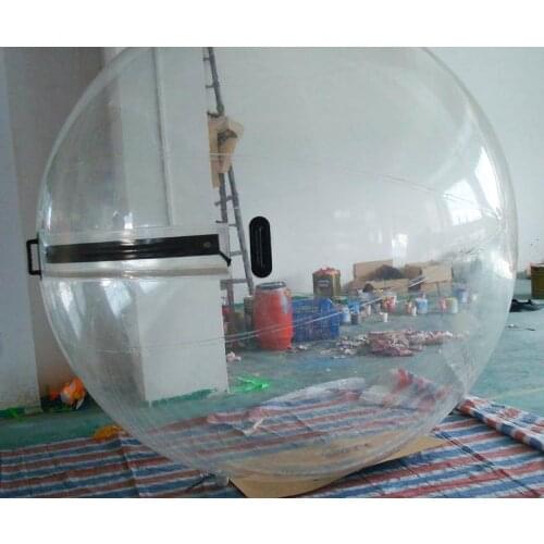 1.5M Inflatable Water Walking Ball For Water Park 2M Dia Water Zorb Ball Bubble Suit Transparent Water Balloon For Pool Game